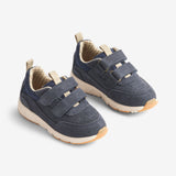 Wheat Footwear Alin Velcro Tex Sneakers 1432 navy