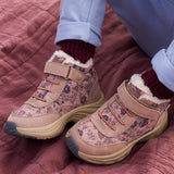 Wheat Footwear Astoni Velcro Tex Print Winter Footwear 2474 rose dawn flowers