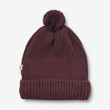 Wheat Outerwear Beanie Alphie Outerwear acc. 2118 aubergine