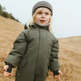 Wheat Outerwear Beanie Topper Accessory 0064 charcoal melange