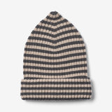 Wheat Outerwear Beanie Topper Accessory 0064 charcoal melange