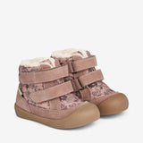 Wheat Footwear Daxi Wool Tex Print | Baby Prewalkers 2163 dusty rouge