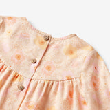 Wheat Main Dress L/S Fenja Dresses 9061 alabaster flower bobbles