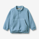 Wheat Outerwear Fleece Anorak Moon Jacket 1260 faded denim