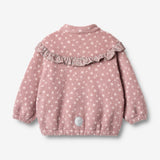 Wheat Outerwear Fleece Anorak Rayao Jacket 9537 rosewood dots
