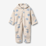 Wheat Outerwear Fleece suit Allo Outdoor Suit 9613 white onyx jacquard