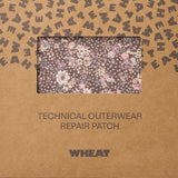 Wheat Outerwear Iron-on patches - Technical Outerwear Care & Repair 9676 dry wood snow flowers