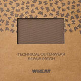 Wheat Outerwear Iron-on patches - Technical Outerwear Care & Repair 1138 dry wood