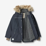 Wheat Outerwear Jacket Kasper Tech Jackets 1108 dark blue