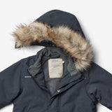 Wheat Outerwear Jacket Kasper Tech Jackets 1108 dark blue