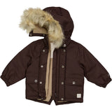 Wheat Outerwear Jacket Lasse Tech Jackets 3026 espresso
