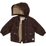 Wheat Outerwear Jacket Lasse Tech Jackets 3026 espresso