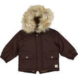 Wheat Outerwear Jacket Lasse Tech Jackets 3026 espresso