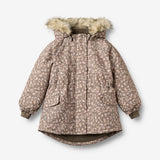 Wheat Outerwear Jacket Mathilde Jacket 9676 dry wood snow flowers