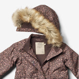 Wheat Outerwear Jacket Mathilde Tech Jackets 3121 eggplant buttercups