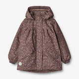 Wheat Outerwear Jacket Mimmi Tech Jackets 3121 eggplant buttercups