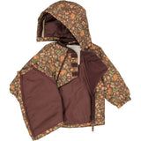 Wheat Outerwear Jacket Sascha Tech Jackets 2753 maroon flowers