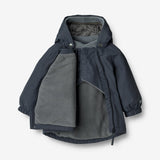 Wheat Outerwear Jacket Sascha Tech | Baby Jackets 1108 dark blue