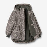 Wheat Outerwear Jacket Tove Tech Jacket 9528 black sea open flowers