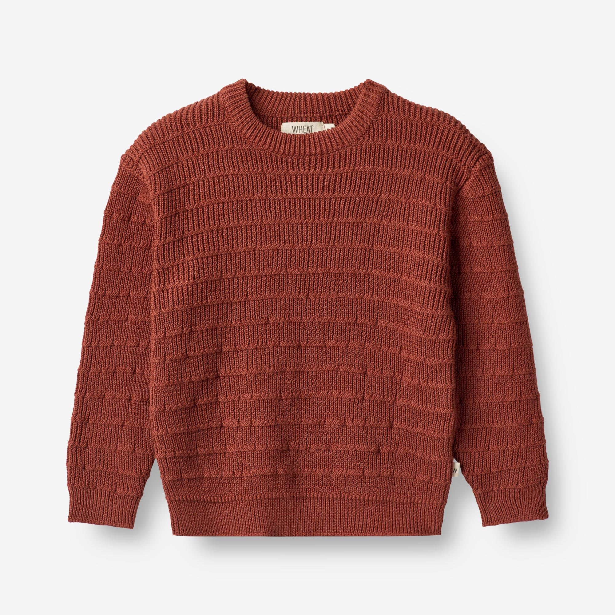 – red Pullover - Petro Knit