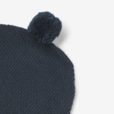 Wheat Outerwear Knitted Balaclava Pomi Accessory 1146 ink melange