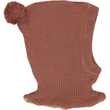 Wheat Outerwear Knitted Balaclava Pomi Outerwear acc. 2112 rose cheeks