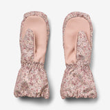Wheat Outerwear Mittens Monta Accessory 2036 rose dust flowers
