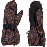 Wheat Outerwear Mittens Tech Outerwear acc. 1021 deep blue flowers