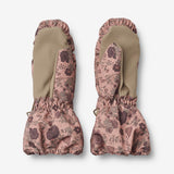 Wheat Outerwear Mittens Tech Outerwear acc. 2474 rose dawn flowers