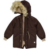 Wheat Outerwear Parka Vian Tech Jackets 3026 espresso