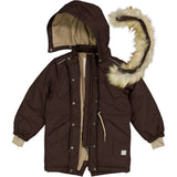 Wheat Outerwear Parka Vian Tech Jackets 3026 espresso