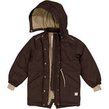 Wheat Outerwear Parka Vian Tech Jackets 3026 espresso