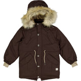 Wheat Outerwear Parka Vian Tech Jackets 3026 espresso