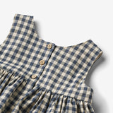 Wheat Main Pinafore Wrinkles Sienna Dresses 1306 blue check