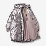 Wheat Outerwear Puffer Coat Luna Jacket 9538 silver flower meadow