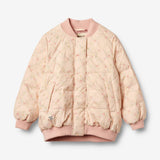 Wheat Outerwear Puffer Jacket Lotte Jacket 9523 rose checked flowers