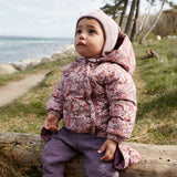 Wheat Outerwear Puffer Jacket Morgen Jackets 9407 flowers in plenty