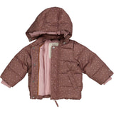 Wheat Outerwear Puffer Jacket River Jackets 2449 powder plum dots