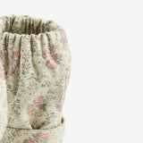 Wheat Outerwear Rain Booties Como Accessory 9539 slightly green flowers