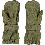 Wheat Outerwear Rain Mittens Rily Rainwear 4216 olive storage