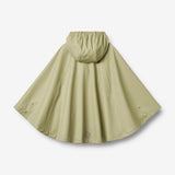 Wheat Outerwear Raincape Drops Jacket 1145 green tea