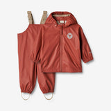 Wheat Outerwear Rainwear Charlie | Baby Rainwear 2072 red