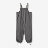 Wheat Outerwear Rainwear Charlo Overalls Trousers 9619 dark charcoal