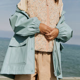 Wheat Outerwear Rainwear Ollo Jacket Jacket 9519 aquamarin