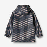 Wheat Outerwear Rainwear Ollo Jacket Rainwear 1071 ink dots