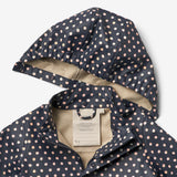 Wheat Outerwear Rainwear Ollo Jacket Rainwear 1071 ink dots