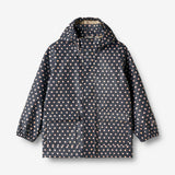 Wheat Outerwear Rainwear Ollo Jacket Rainwear 1071 ink dots
