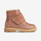 Wheat Footwear Sigge Print Velcro Boot Winter Footwear 2163 dusty rouge