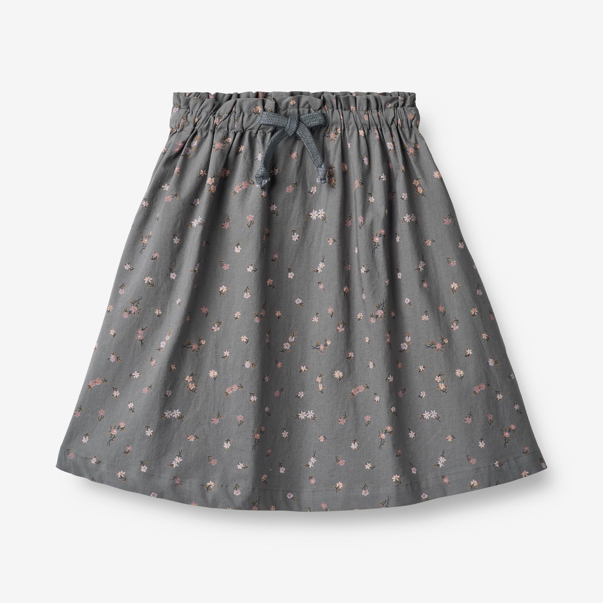 Skirt Nora - autumn sky flowers – Wheat.eu