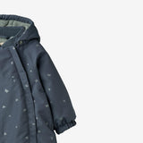 Wheat Outerwear Snowsuit Adi Outdoor Suit 9534 greyblue letters